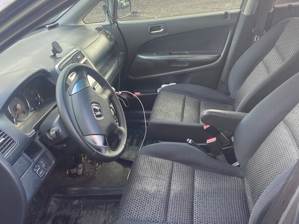 2005 Honda Stream I Рестайлинг, серый, 650000 рублей - вид 6