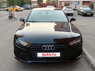 2016 Audi A7 I (4G) Рестайлинг, чёрный, 3299000 рублей, вид 1