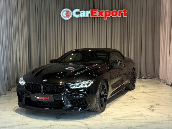 2022 BMW M8 Competition I (F91/F92/F93) Рестайлинг, синий - вид 2
