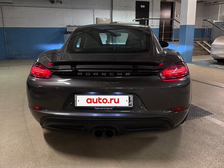 2018 Porsche Cayman III 718 (982), серый, 5350000 рублей, вид 2