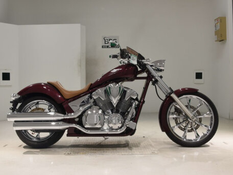 2010 Honda VT 1300CX Fury, пурпурный, 510000 рублей, вид 4
