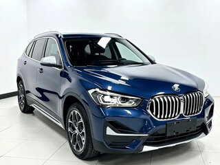 2022 BMW X1 Long 20Li sDrive II (F48) Рестайлинг, синий, 1520000 рублей, вид 3