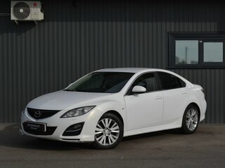 2010 Mazda 6 II (GH) Рестайлинг, белый, 659999 рублей, вид 1