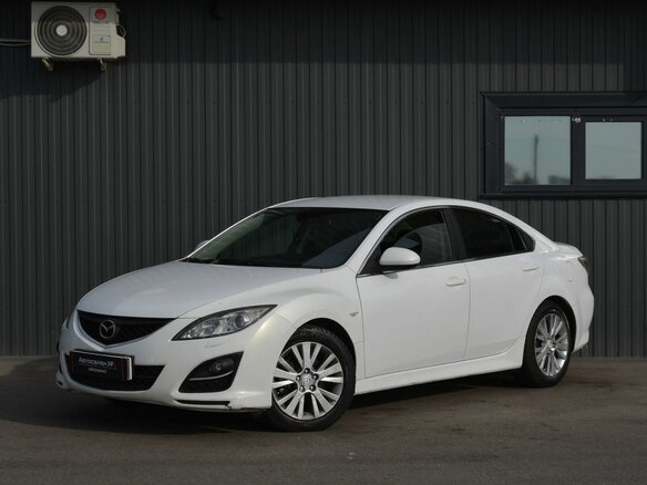 2010 Mazda 6 II (GH) Рестайлинг, белый, 659999 рублей