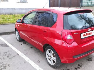 2009 Chevrolet Aveo I Рестайлинг, красный, 550000 рублей, вид 4