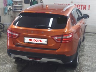 2019 Lada (ВАЗ) Vesta SW Cross I, оранжевый, 1100000 рублей, вид 3
