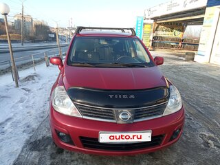 2010 Nissan Tiida I Рестайлинг, красный, 600000 рублей, вид 2