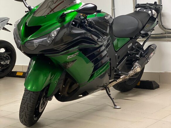 2018 Kawasaki ZZR 1400, зелёный, 1350000 рублей - вид 17