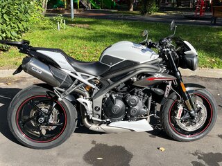 2019 Triumph Speed Triple, белый, 980000 рублей, вид 2