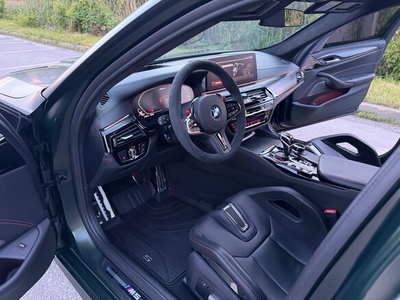 2022 BMW M5 CS VI (F90) Рестайлинг, зелёный, 14350000 рублей - вид 26