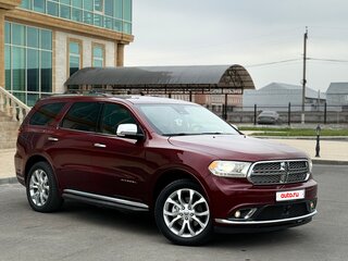 2017 Dodge Durango III Рестайлинг, красный, 3300000 рублей, вид 2