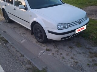 1999 Volkswagen Golf IV, белый, 250000 рублей, вид 4