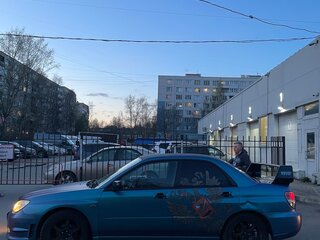 2007 Subaru Impreza II Рестайлинг 2, синий, 499000 рублей, вид 5