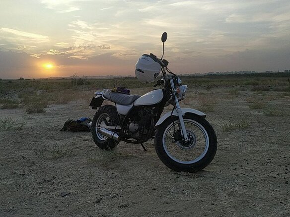 2003 Suzuki RV 200 VanVan, белый, 250000 рублей - вид 2