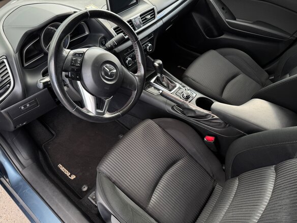 2013 Mazda 3 III (BM), голубой, 1250000 рублей - вид 9