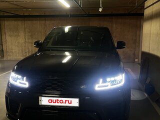 2021 Land Rover Range Rover Sport MHEV II Рестайлинг, чёрный, 7400000 рублей, вид 1