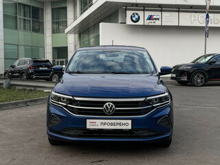 2020 Volkswagen Polo VI, синий, 1747000 рублей, вид 2