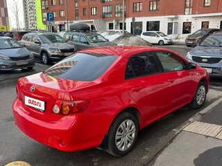 2007 Toyota Corolla AMT X (E140, E150), красный, 750000 рублей, вид 4