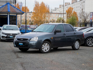 2016 Lada (ВАЗ) Priora I Рестайлинг, серый, 599000 рублей, вид 2