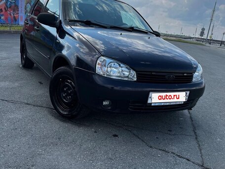 2007 Lada (ВАЗ) Kalina I, синий, 190000 рублей, вид 2