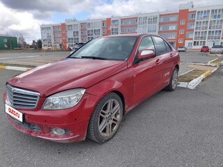 2008 Mercedes-Benz C-Класс 180 Kompressor III (W204), красный, 770000 рублей, вид 1