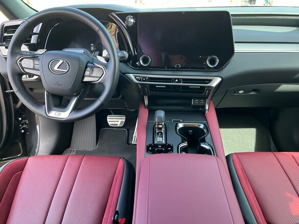 2024 Lexus RX 500h V, чёрный, 11500001 рублей - вид 28