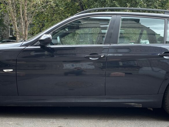 2006 BMW 3 серии 320d V (E90/E91/E92/E93), чёрный, 1200000 рублей - вид 1