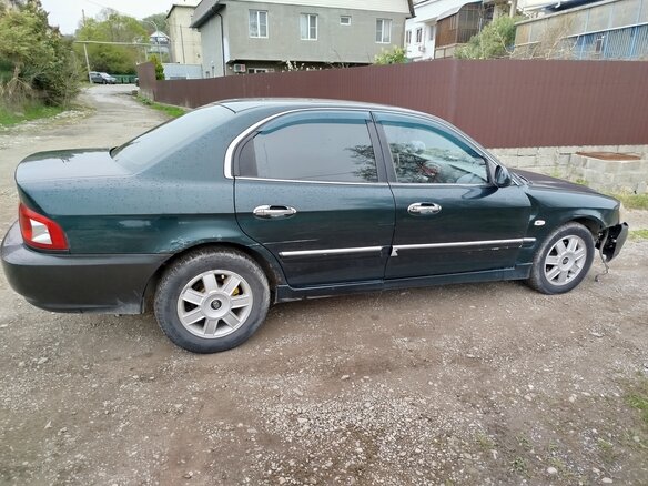 2004 Kia Magentis I Рестайлинг, зелёный, 270000 рублей - вид 3