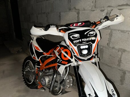 2025 Kayo Basic TT125EM, оранжевый, 79990 рублей, вид 2