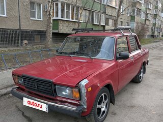 2008 Lada (ВАЗ) 2107, пурпурный, 160000 рублей, вид 1