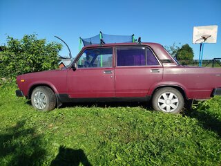 2002 Lada (ВАЗ) 2105, пурпурный, 90000 рублей, вид 4