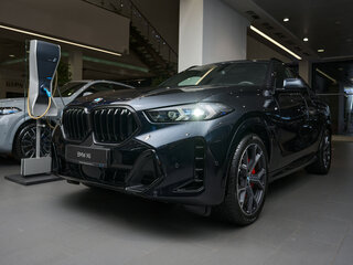 2024 BMW X6 40d III (G06) Рестайлинг, синий, 17500000 рублей, вид 3