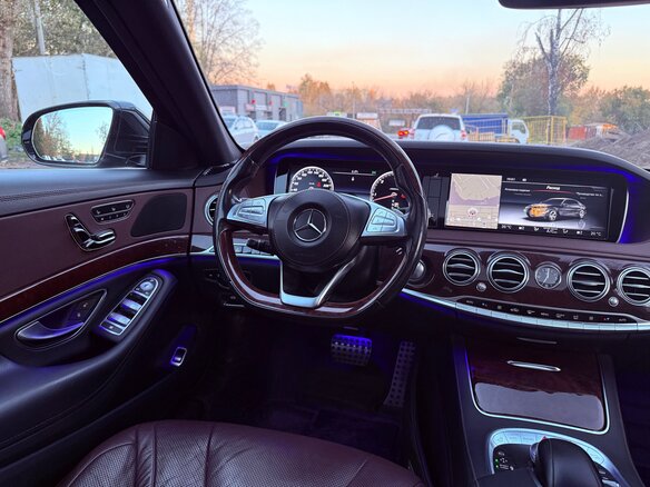2016 Mercedes-Benz S-Класс 350 CDI BlueTEC Long 7G-TRONIC VI (W222, C217), чёрный - вид 11