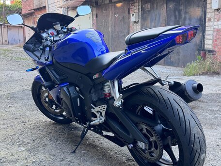 2008 Yamaha YZF-R6, синий, 700000 рублей, вид 3