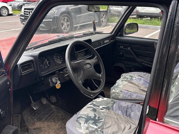 2007 Lada (ВАЗ) 2107, пурпурный - вид 3