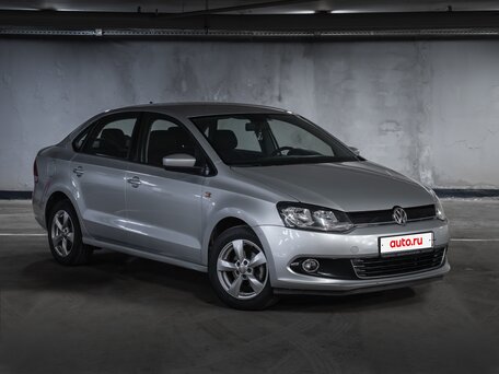 2012 Volkswagen Polo V, серебристый, 890000 рублей, вид 2