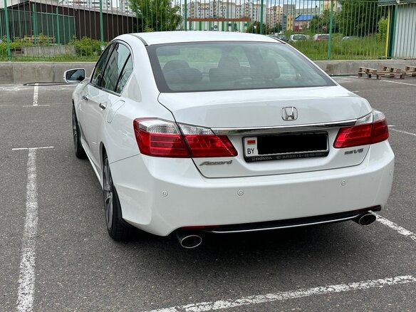 2013 Honda Accord IX, белый, 1499000 рублей - вид 3