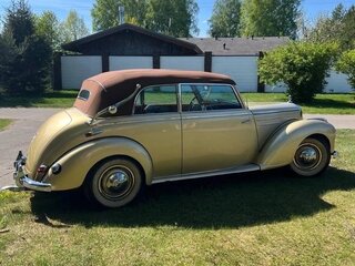 1952 Mercedes-Benz 220 (W187) Cabriolet B, золотистый, 12500000 рублей, вид 5