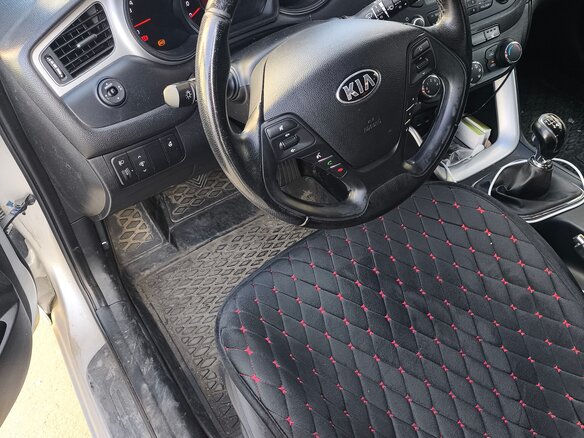2014 Kia Ceed II, серебристый, 1250000 рублей - вид 5