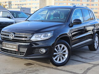 2013 Volkswagen Tiguan I Рестайлинг, чёрный, 1369000 рублей, вид 3