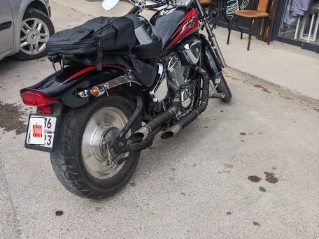 1996 Honda Steed 400, чёрный, 290000 рублей, вид 5