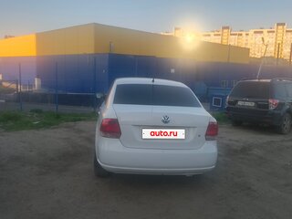 2012 Volkswagen Polo V, белый, 585000 рублей, вид 3