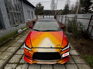 2008 Mitsubishi Lancer X, чёрный, 700000 рублей, вид 4