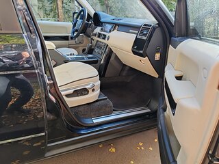2007 Land Rover Range Rover Supercharged III Рестайлинг, синий, 1450000 рублей, вид 4