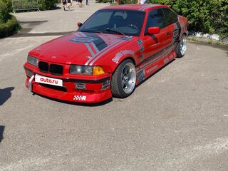 1992 BMW 3 серии 325i III (E36), чёрный, 1500000 рублей, вид 2