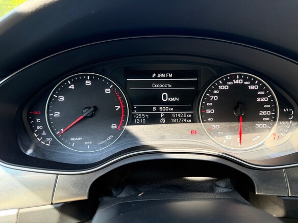 2015 Audi A6 IV (C7) Рестайлинг, чёрный, 1900000 рублей - вид 2
