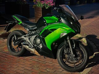 2014 Kawasaki Ninja 650, зелёный, 495000 рублей, вид 1