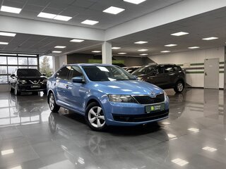 2014 Skoda Rapid I, голубой, 1090000 рублей, вид 5