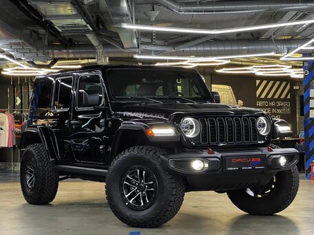 2025 Jeep Wrangler IV (JL) Рестайлинг, чёрный, 7950000 рублей, вид 2