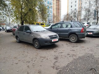 2018 Lada (ВАЗ) Granta I, коричневый, 1000000 рублей, вид 2
